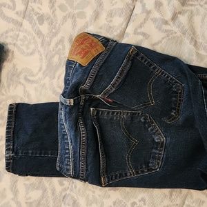 LEVI DARK WASH 511 W31 L30